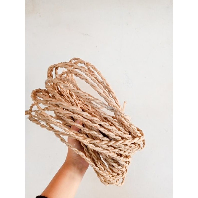 Hemp Rope Agel Fiber Rope Multipurpose Craft Rope | Shopee Malaysia