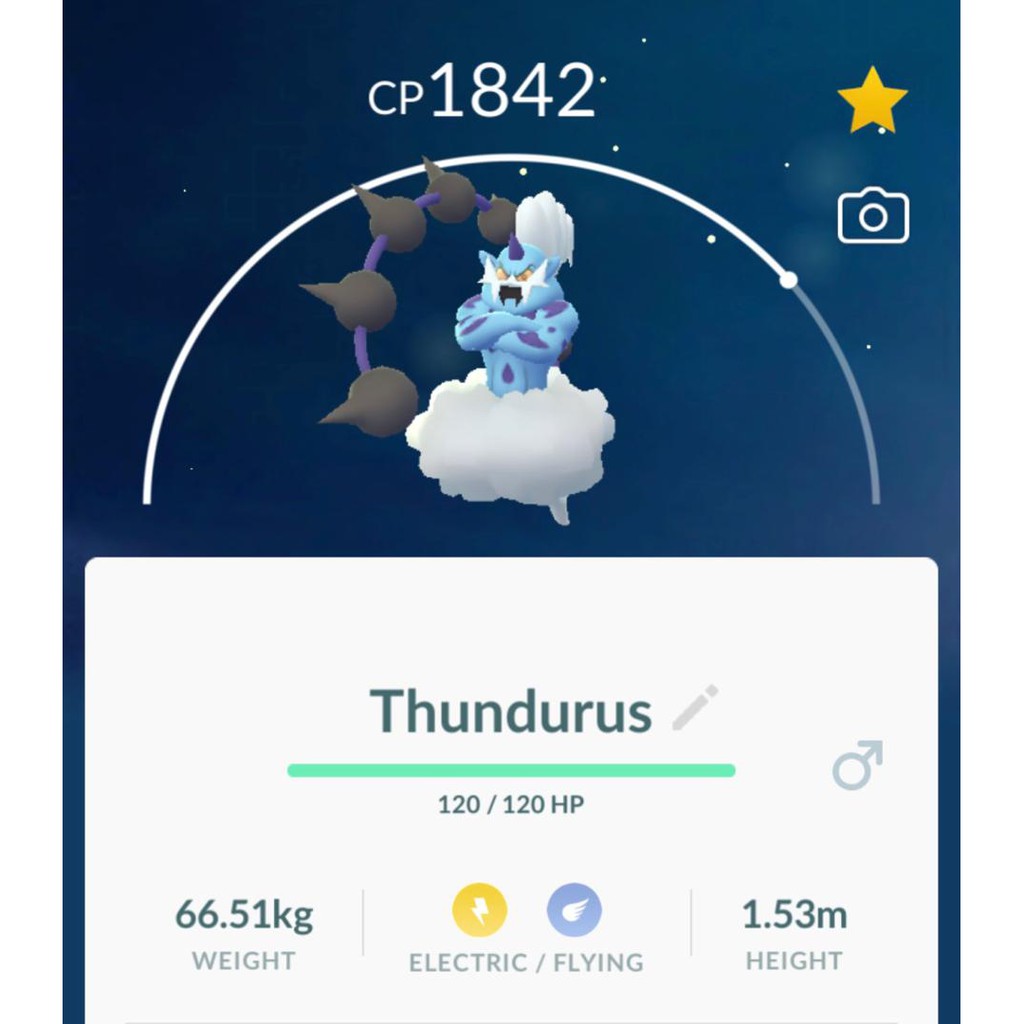 Pokemon Go Legendary Thundurus Pokemon Games For Sale Shopee Malaysia