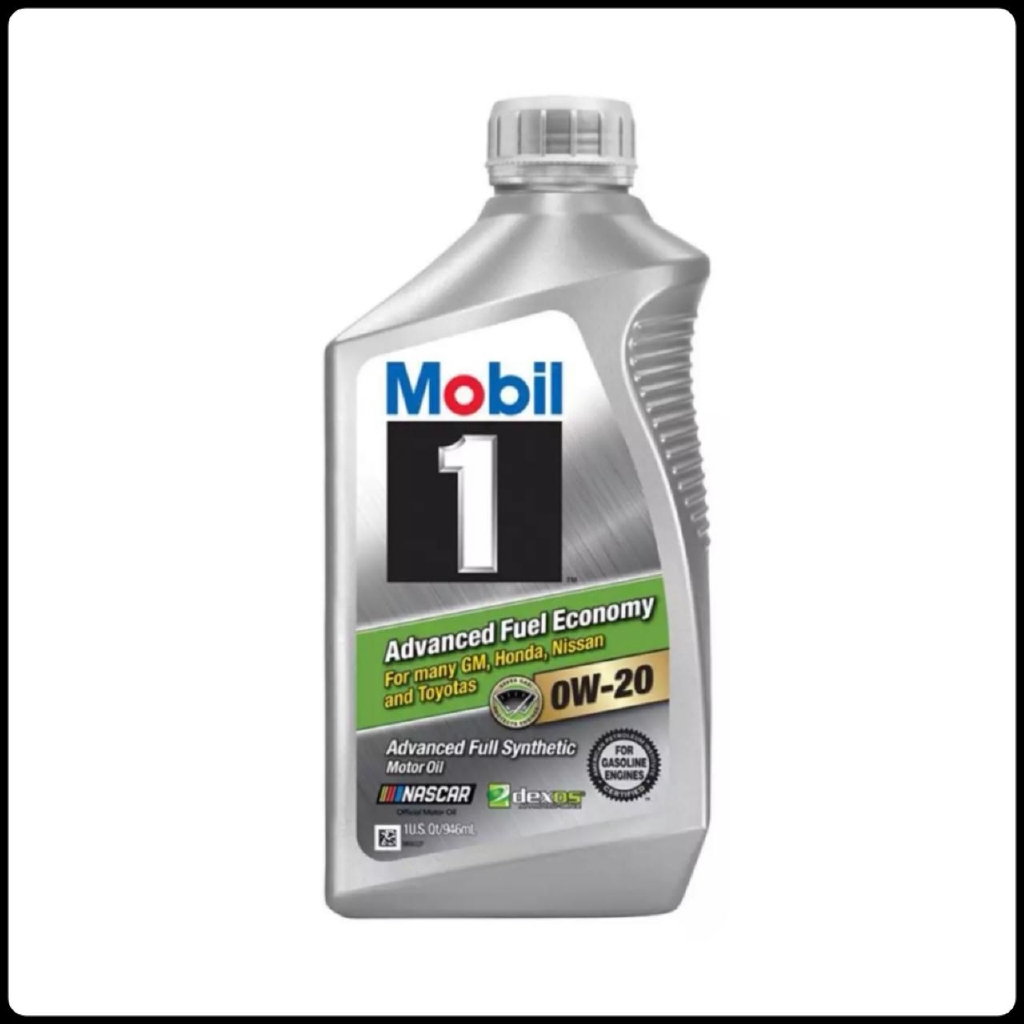 Mobil 1 / Mobil1 0W20 Fully Synthetic Engine Oil 1Qt 946mL ( Made in ...