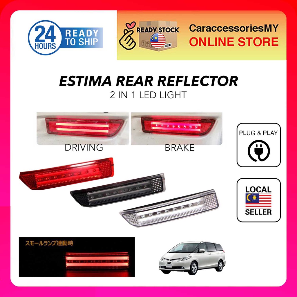 Toyota alphard anh10 2003 - 2007 ESTIMA ACR50 WISH RAV4 LED LIGHT BAR ...