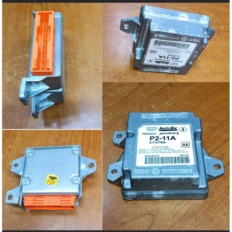 PROTON SAGA BLM AIR BAG CONTROL ECU PW855814 P2-11A 617747700A AUTOLIV ...