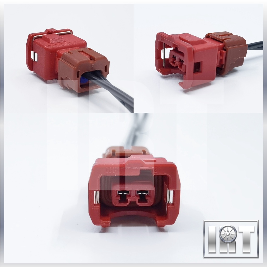 2 Pin Water Temperature Sensor Socket Distributor Air Flow Intake Fuel Injector Naza Ria Saga