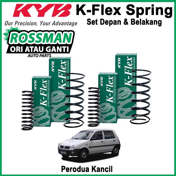 Perodua Kancil KYB KAYABA Original K-Flex Coil Spring Set | Shopee Malaysia