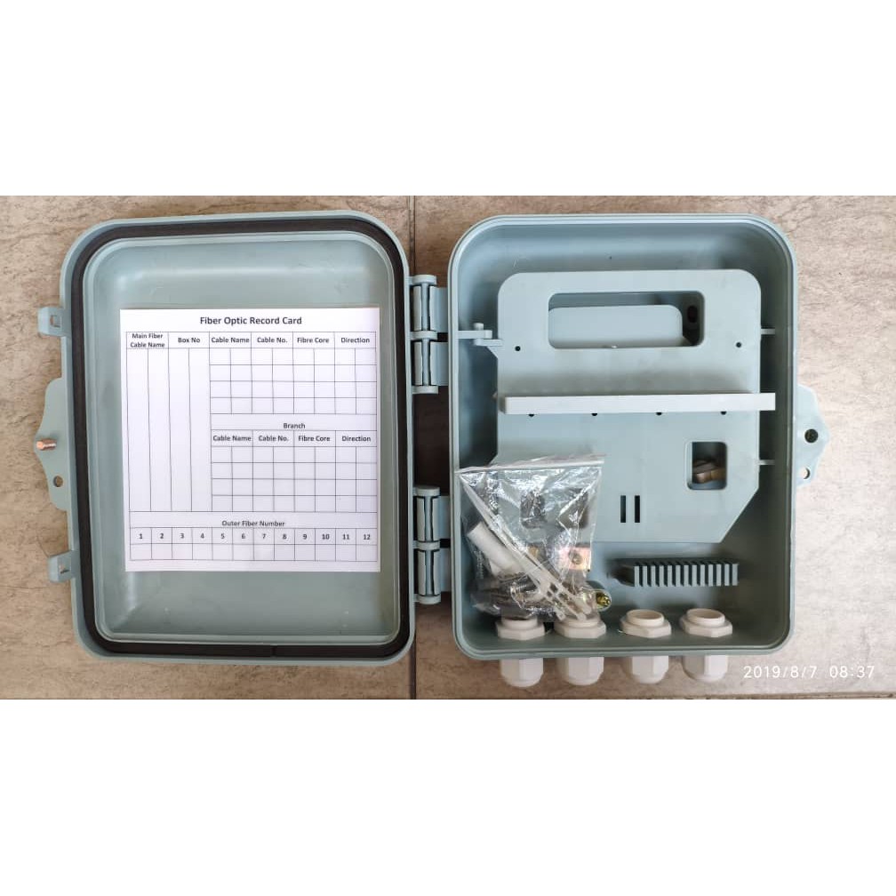 12 Port Fiber Optic FTTH Termination Box (FTB) / Distribution Box ...