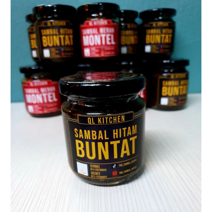 $$READY STOK SAMBAL HITAM BUNTAT (200g) | Shopee Malaysia