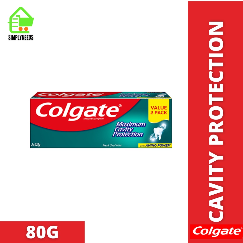 COLGATE TOOTHPASTE maximum cavity protection (80G) Shopee Malaysia