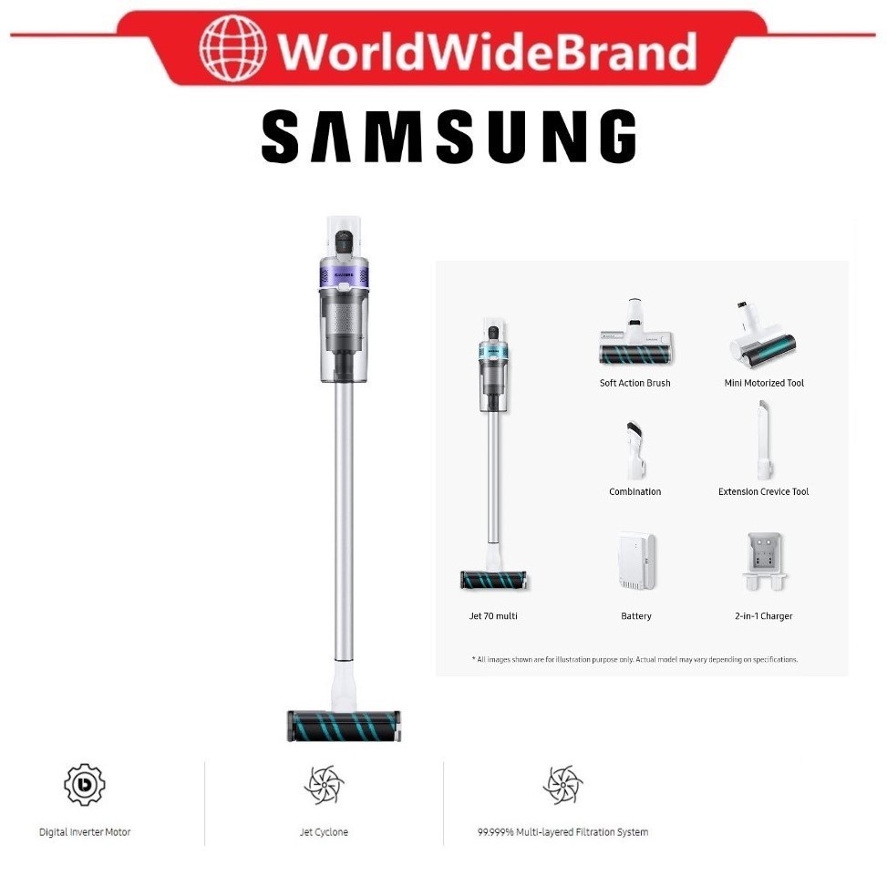 [Clearance] Samsung Jet 70 Powerstick Cordless Vacuum Cleaner Suction