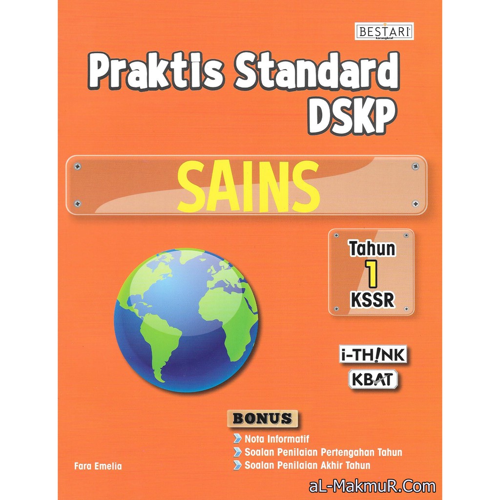 Myb Buku Latihan Praktis Standard Dskp Kssr Sains Tahun Bestari