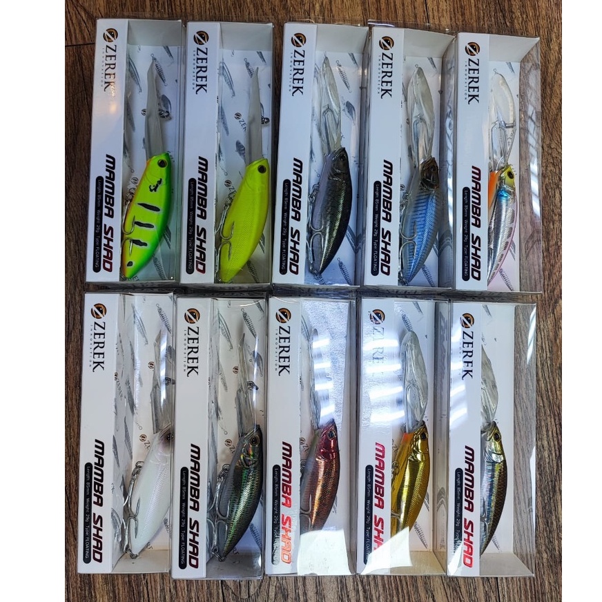 Zerek Mamba Shad Foating Minnow Shad 85mm 29g 