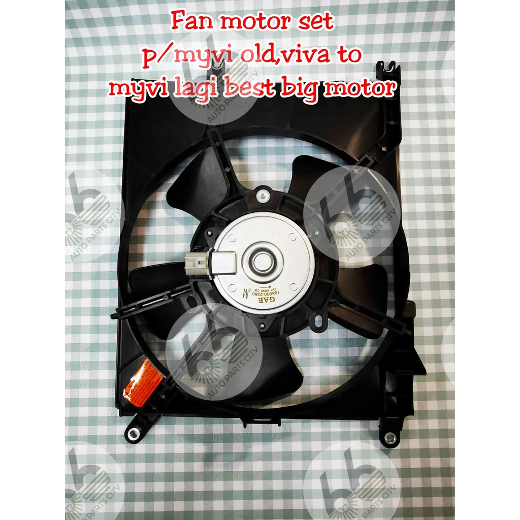 FAN MOTOR ASSY PERODUA MYVI OLD,VIVA TO MYVI LAGI BEST SET Shopee