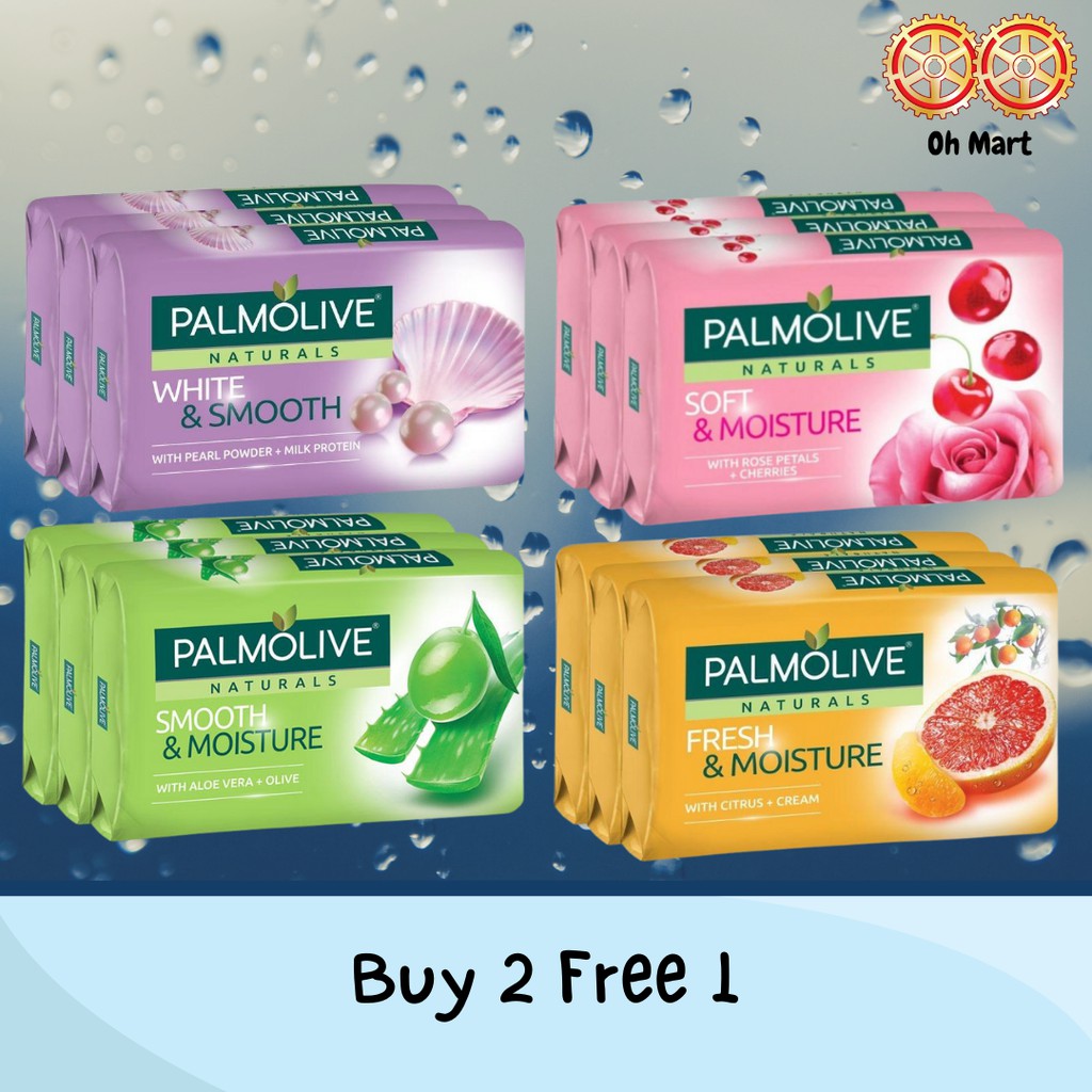 Palmolive Naturals Soap Bar ( 80 g x 3 bars) | Shopee Malaysia