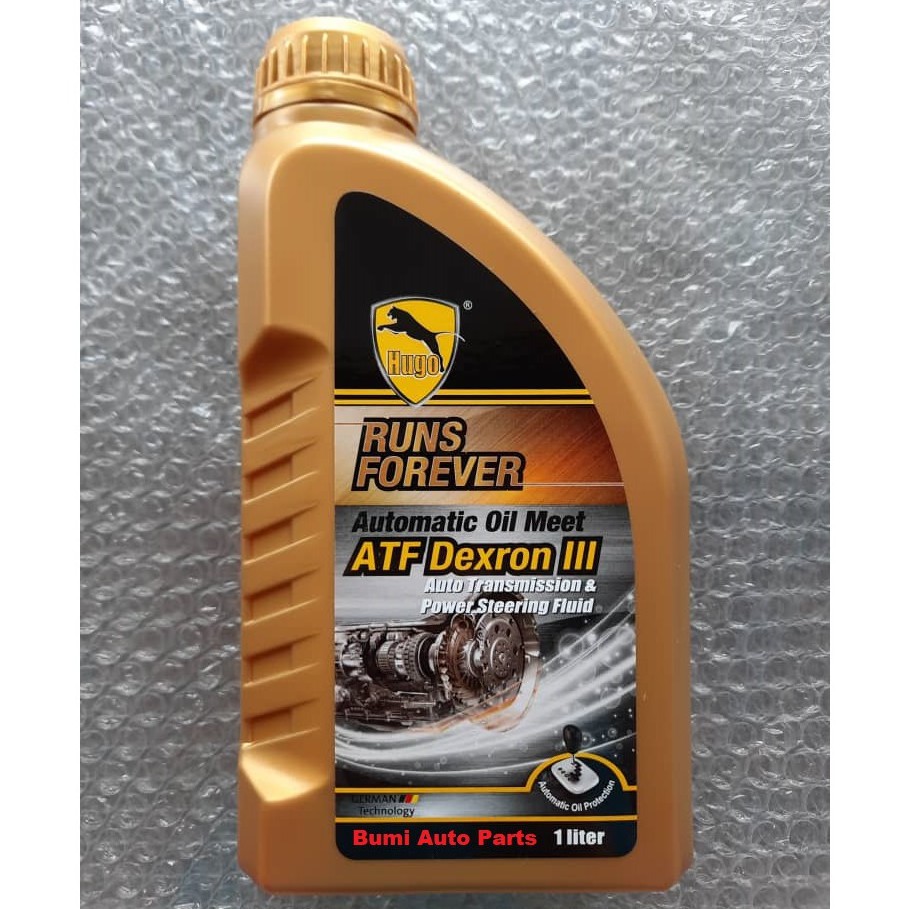 ATF Dextron III & Power Steering Fluid ( 1 Liter ) Hugo Shopee Malaysia