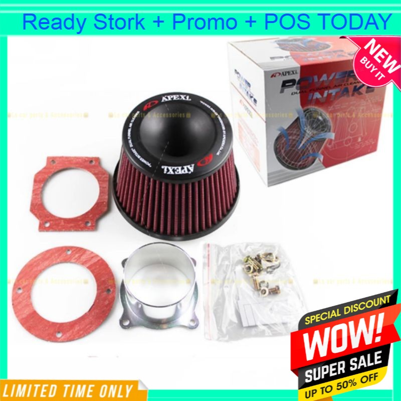 Air Filter Flow Power Intake Apexi Myvi Bezza Axia Viva Kancil Saga