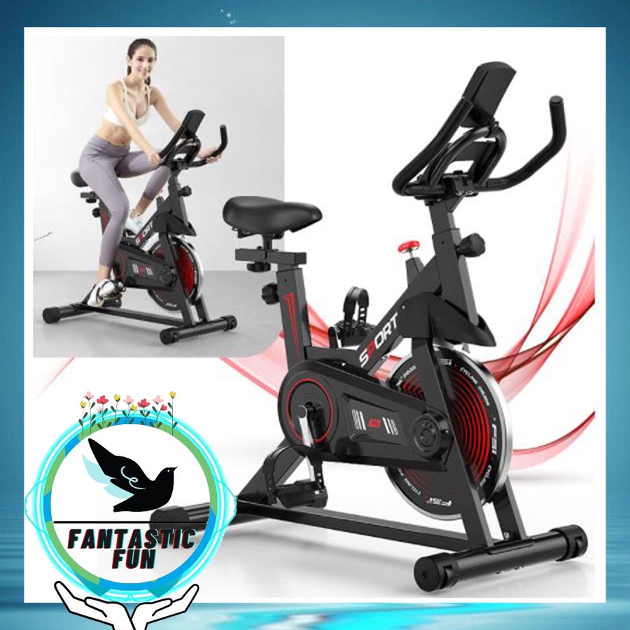 READY STOCK MALAYSIA HANMA HM 636E 21KG Dynamic Bicycle Spinning Bike Indoor Ultra Quiet Exercise Bike Shopee Malaysia