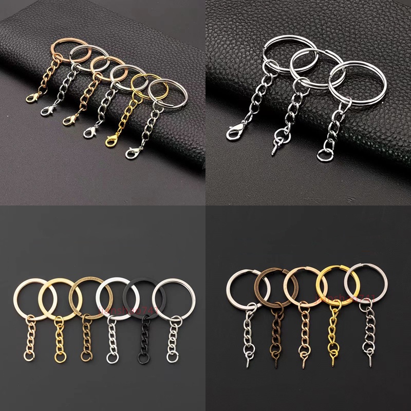 Make Keychains Accessories, Screws Eye Hooks Key Ring