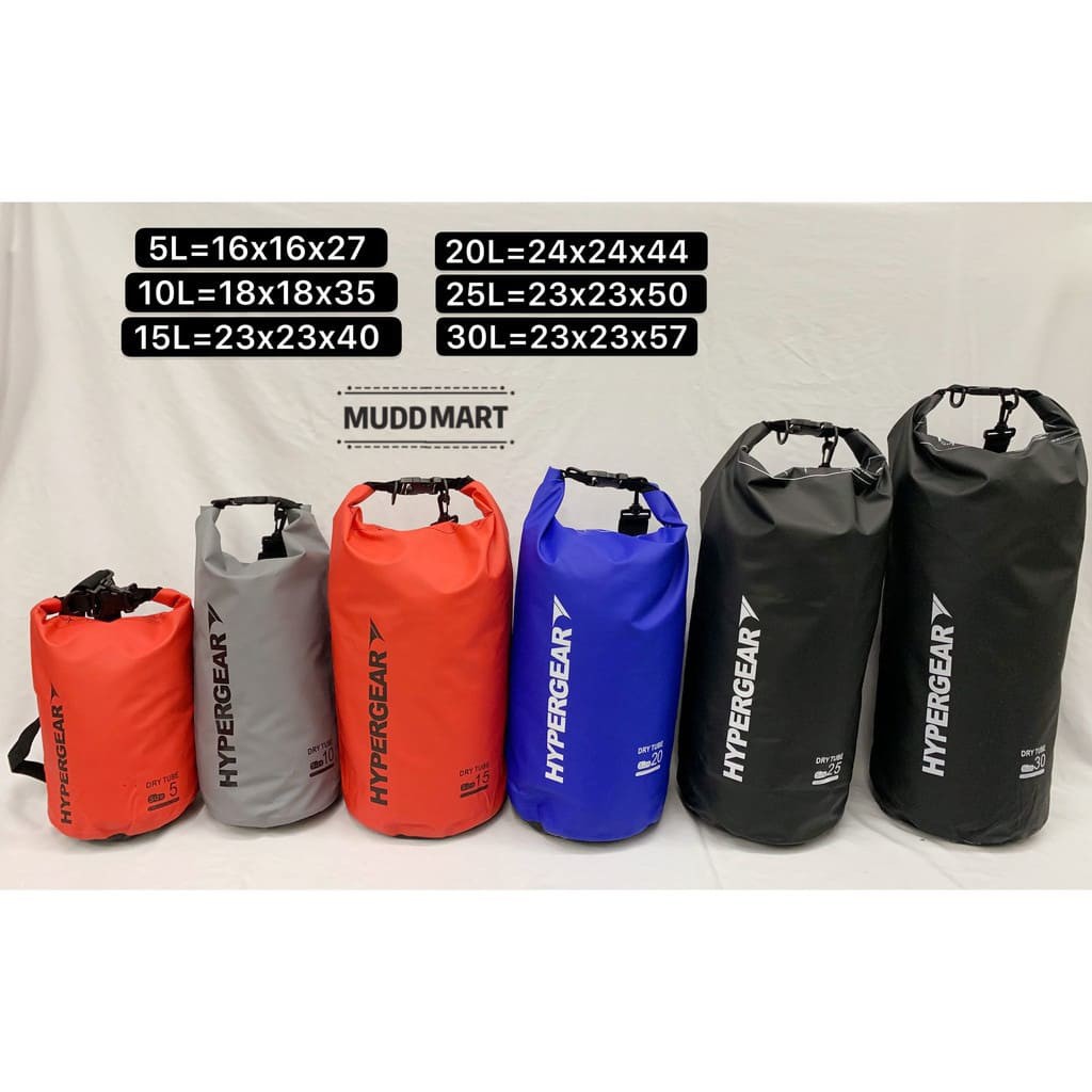 Hot Sale) Bag Gym Murah Kualiti Backpack Sling 5L 10L 15L 20L 25L 30L Waterproof  Dry Bag Drybeg