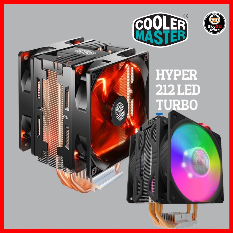 Cooler master hyper 212 led turbo black 2024 top cover