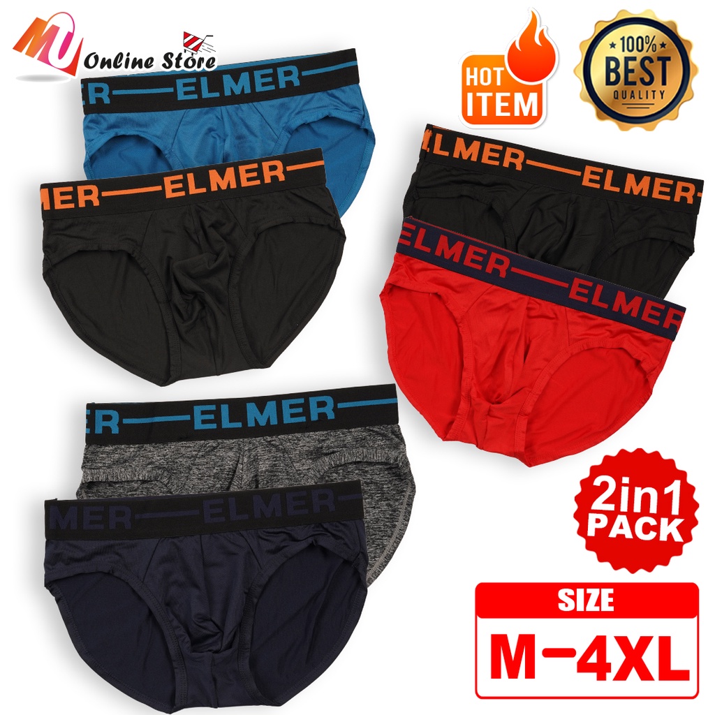 MU SET BOXER LELAKI DEWASA 2IN1/ MEN BOXER/ BOXER DEWASA LELAKI