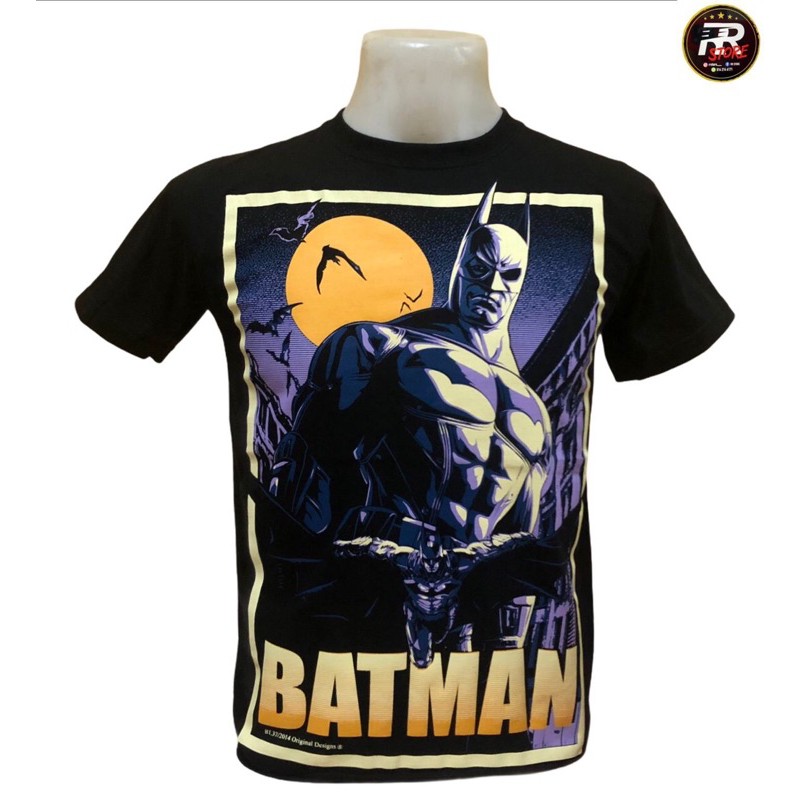 Tshirt Original Black Timber Batman | Shopee Malaysia