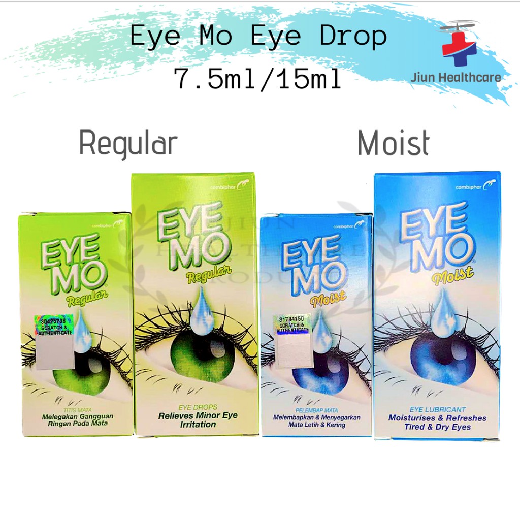 Eye Mo Moist/Regular Eye Drops [7.5ml/15ml] Shopee Malaysia