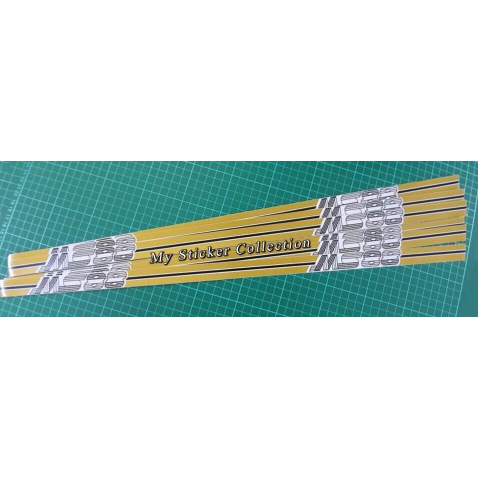 Sticker Helmet MS88 Printing Copyori Designs #ms88 #helmet #sticker ...