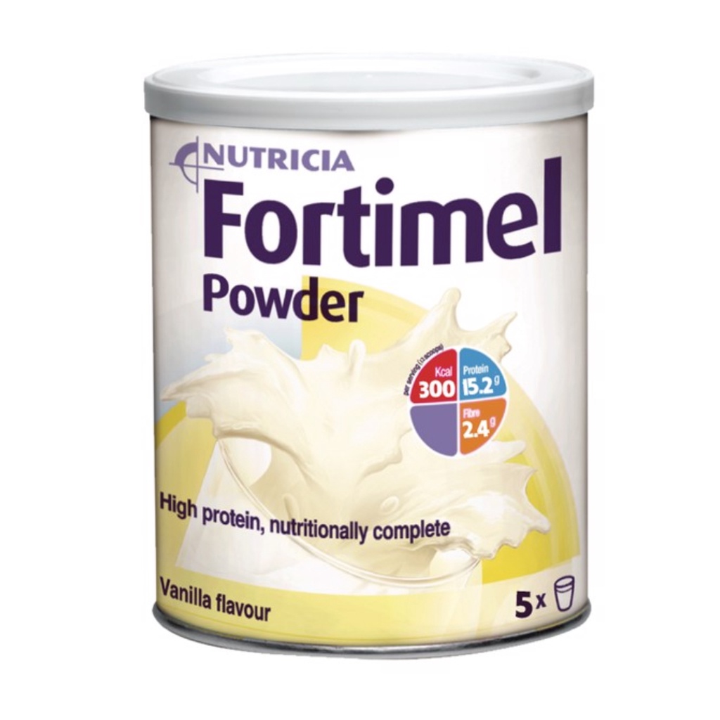 (1 Can) Fortimel Vanilla Flavor Milk Powder 335g For People With Cancer Diseases, Patients