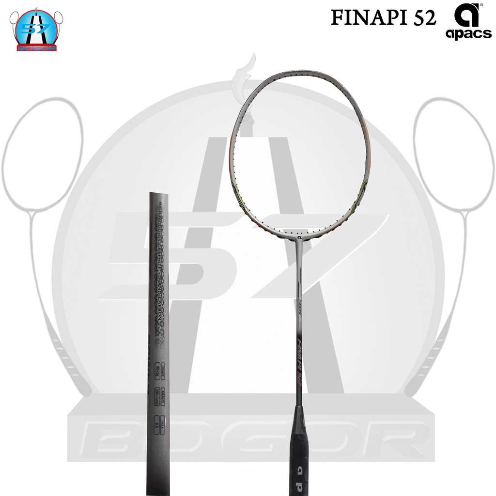 Original Apacs Finapi 52 Badminton Racket | Shopee Malaysia