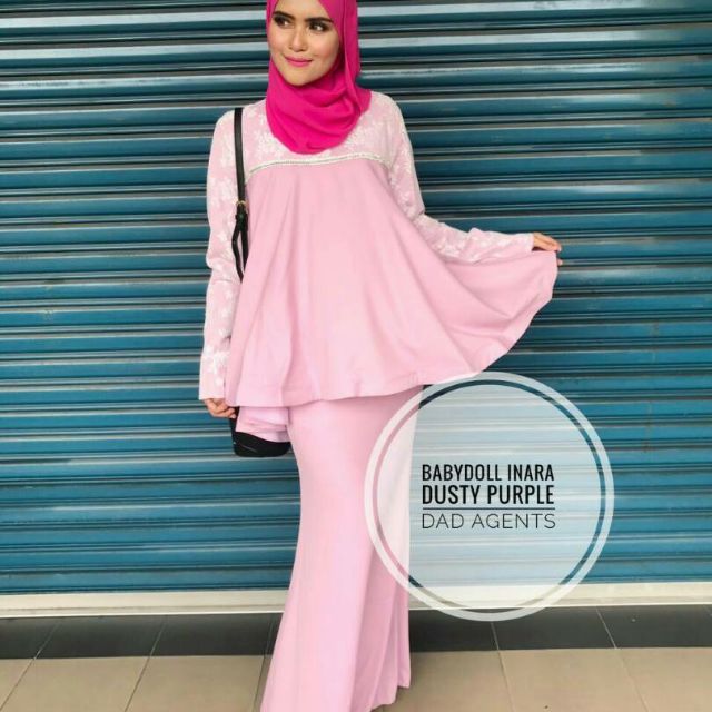 Baby doll baju kurung on sale