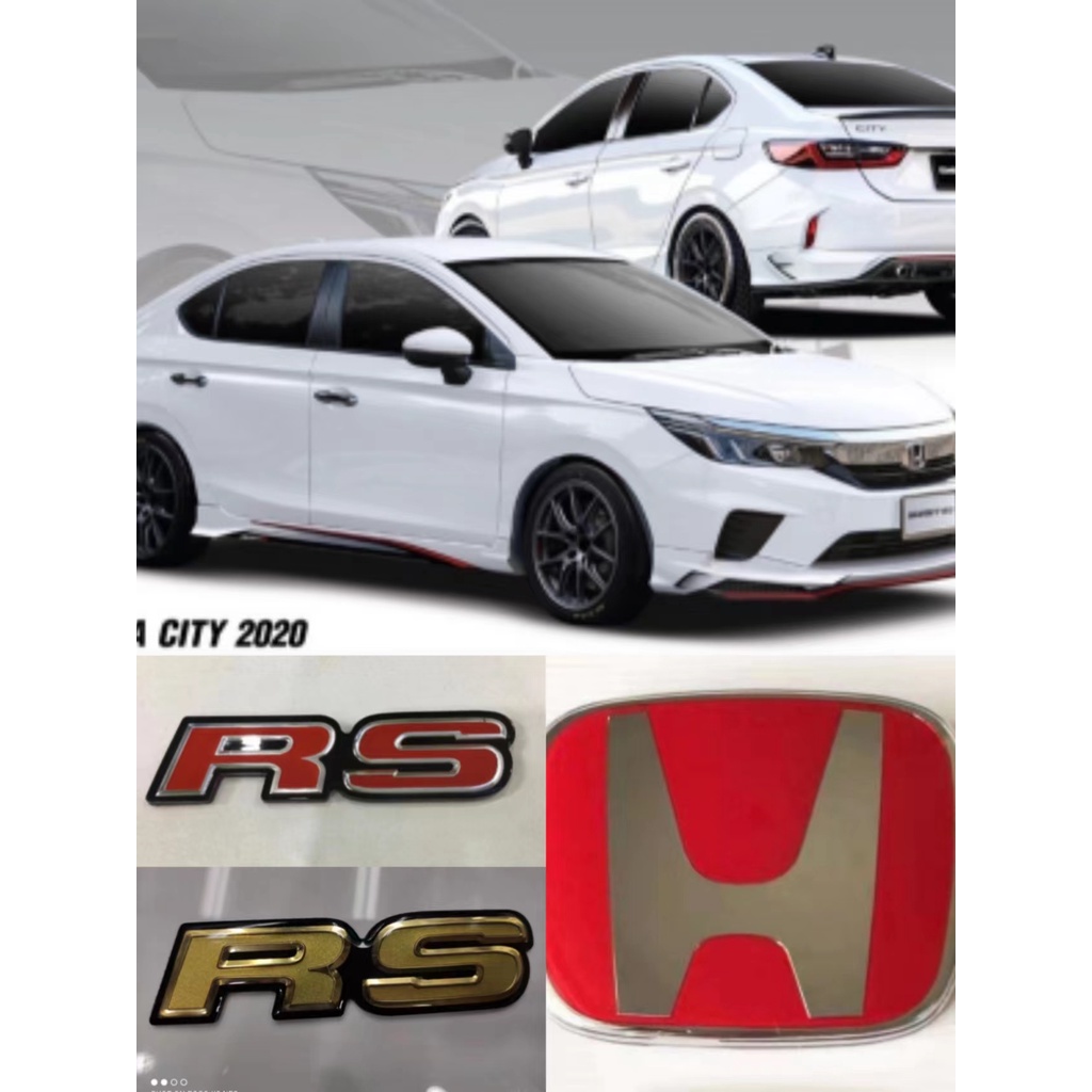New CITY GN2 Sedan Red Black TYPE R RS Emblems Logo | Shopee Malaysia
