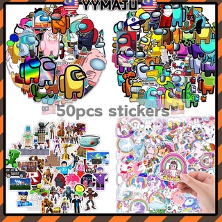 50pcs Game Rainbow Friends Roblox Stickers for Car Laptop 