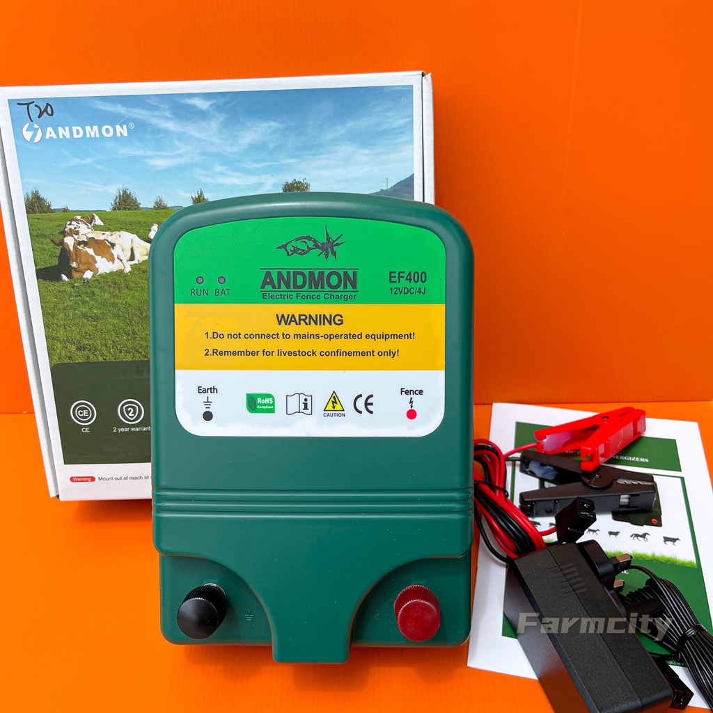 Heavy Duty Grade T20 12 Ekar Animal Electric Fence Energizer Pagar