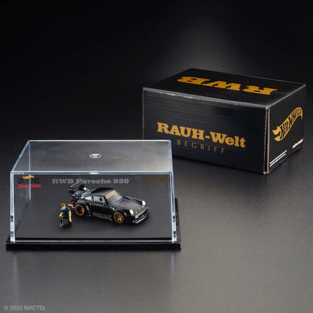 HOT WHEELS RLC EXCLUSIVE RWB PORSCHE 930 WITH AKIRA NAKAI FIGURINE ...