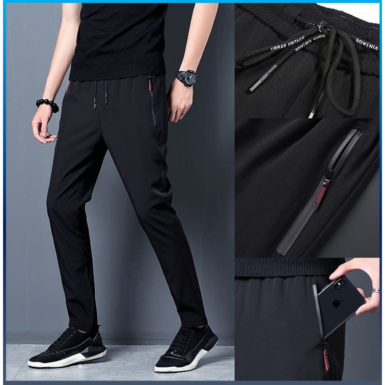 Tracksuit Long Pants Men / Sport Pants / Trousers Men / Seluar Panjang ...