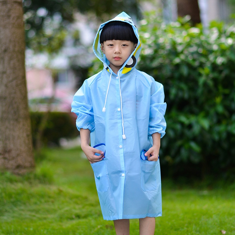 Transparent raincoat in blue for kids, Girls trench coat, Girls raincoat, Kids windproof and hotsell waterproof hooded coat, Clothing for childrens