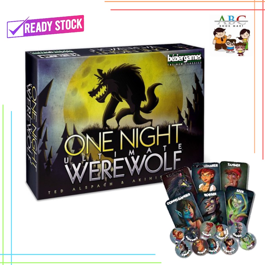 READY STOCK ) ONE NIGHT ULTIMATE WEREWOLF BOARD GAME | Shopee Malaysia