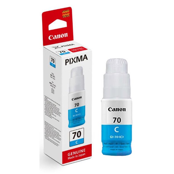 Canon GI70 GI-70 GI 70 C Original Cyan Ink Bottle (70 ML) | Shopee Malaysia