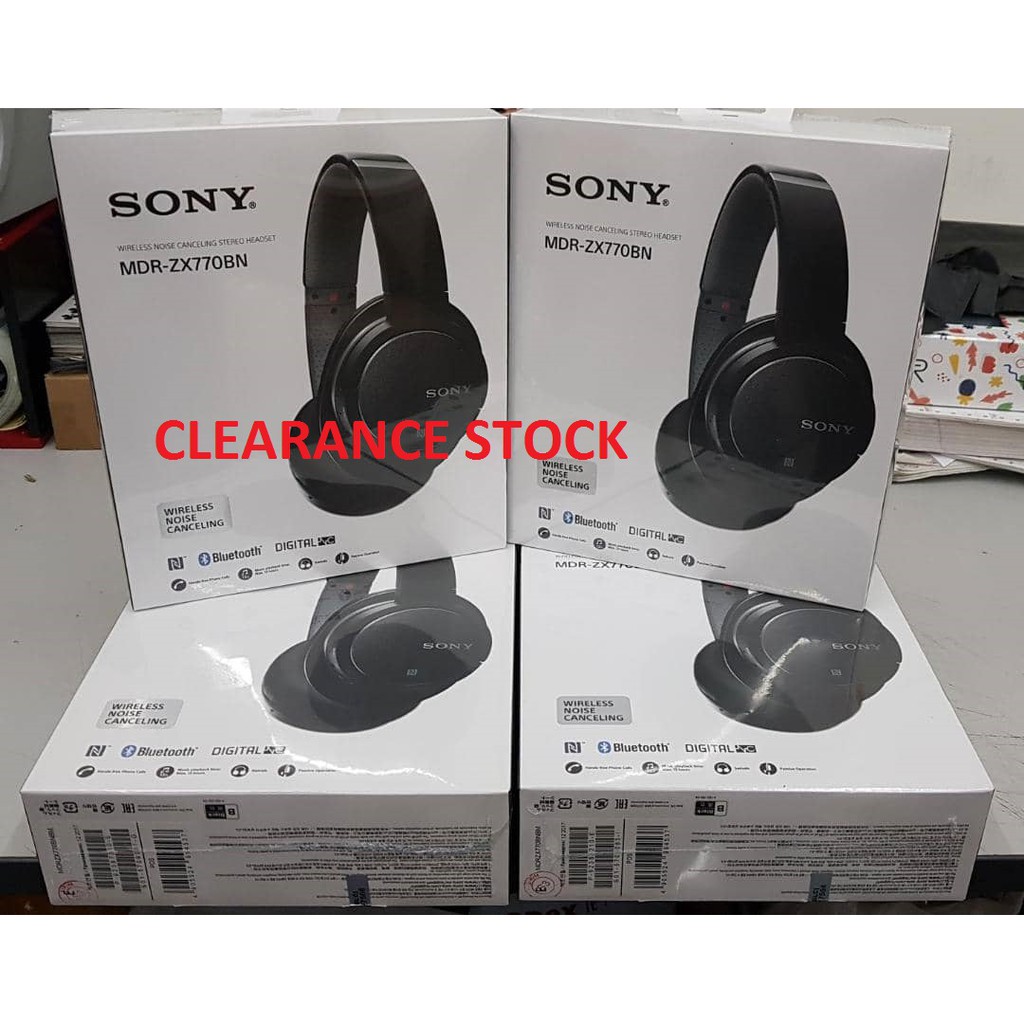 Sony mdr discount zx770bn battery level