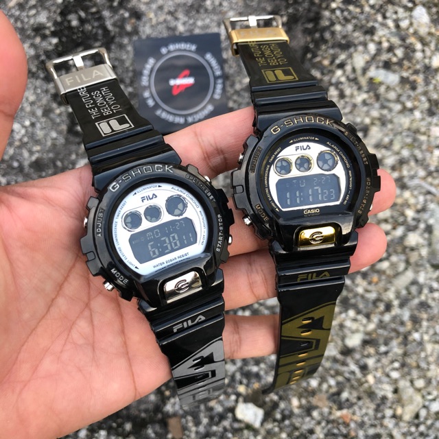 Gshock Couple Fila Dw6900 3230 Buckle Strap Size Around 42mm