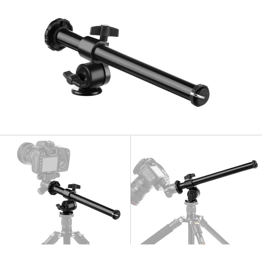 K&F CONCEPT Rotatable MultiAngle Tripod Center Column Aluminum Alloy