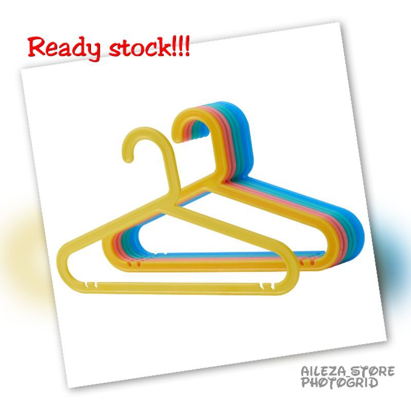 🔥 Hot item 🔥 BAGIS Children's Coathanger / Mixed Colours / Penyangkut