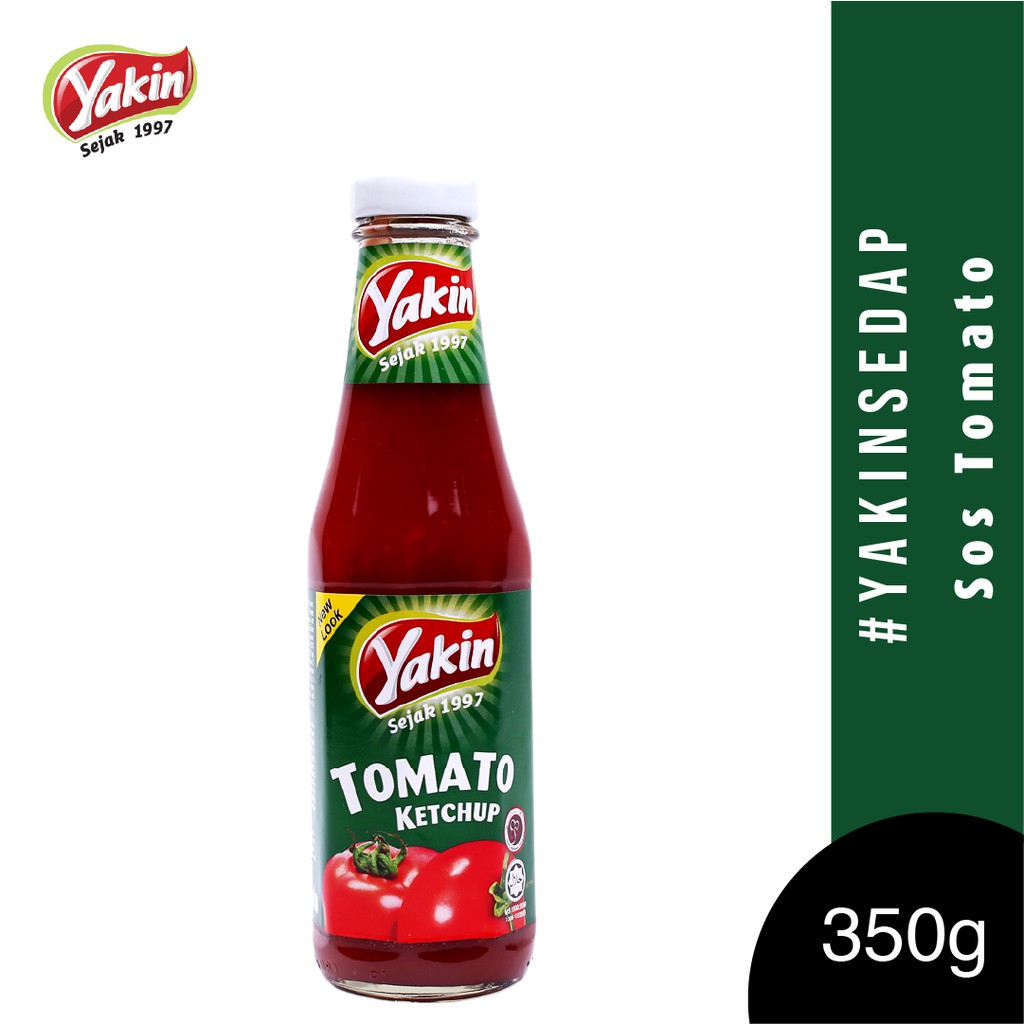 Yakin Sedap Tomato Ketchup Sauce (Sos Tomato) 350g Shopee Malaysia