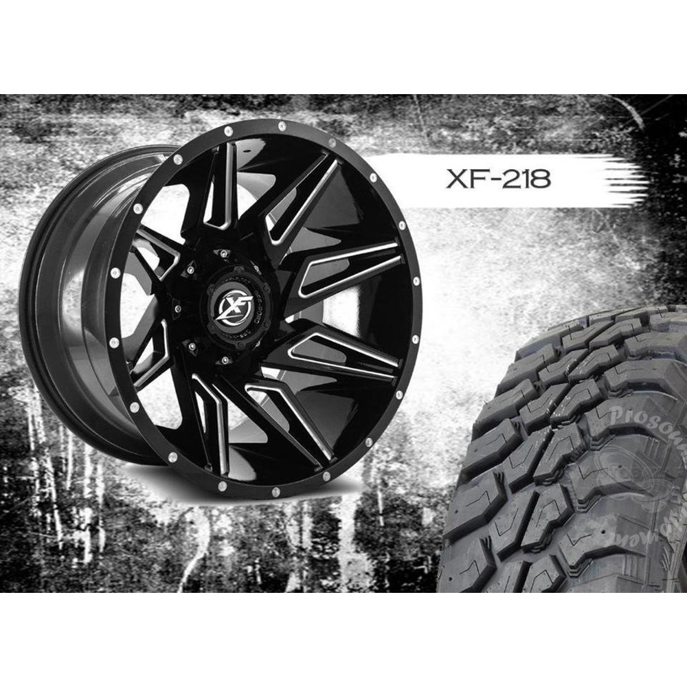 XF-218 20X12 6X139.7 -44 CM108 RIM | Shopee Malaysia