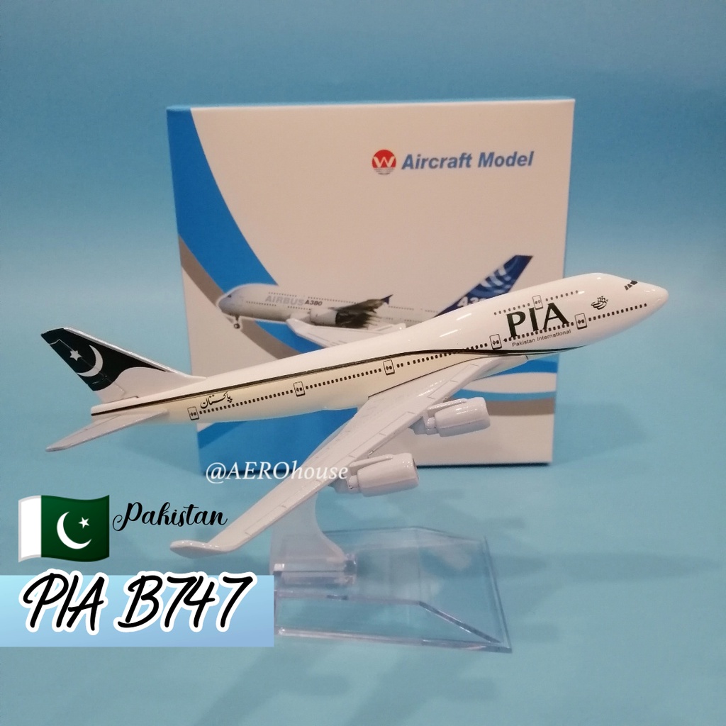 Latest Aeroplane 76aircraft Model- Pia B747 Pakistan International 