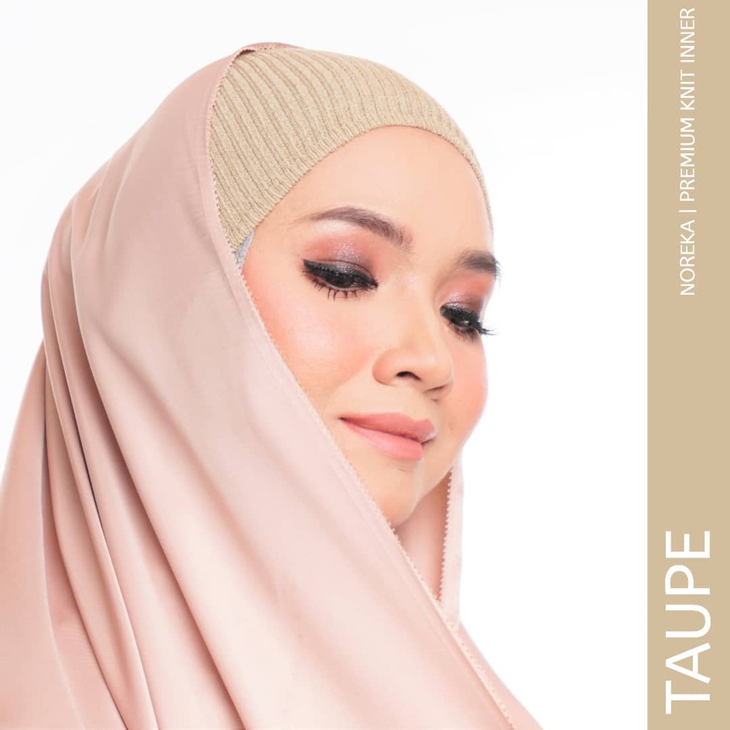 NOREKA PREMIUM KNIT INNER [MAXI/SNOWCAP] -Taupe | Shopee Malaysia