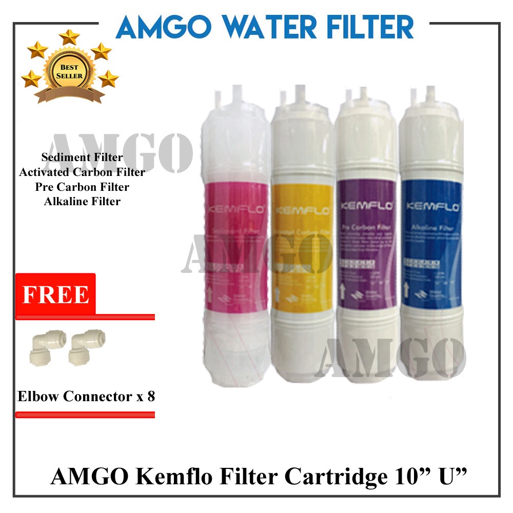 AMGO KEMFLO Korea Alkaline Water Dispenser Purifier Filter Magic "U