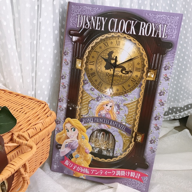 Disney Princess Rapunzel Clock Disney Wall Clock Royal Japan | Shopee ...