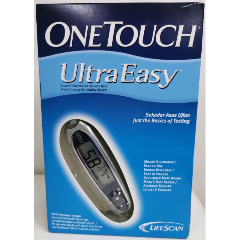 One Touch Ultra Easy Starter Kit (no test strips) Shopee Malaysia