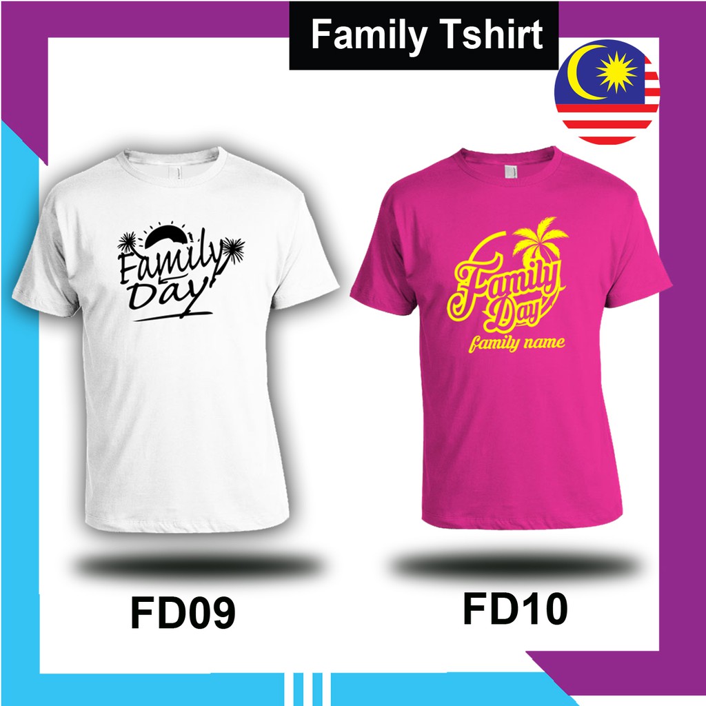 Family day cheap t shirt design