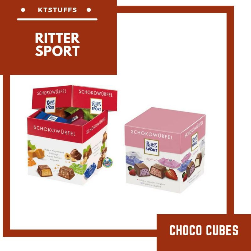 Ritter Sport CHOCO CUBES (176G) | Shopee Malaysia