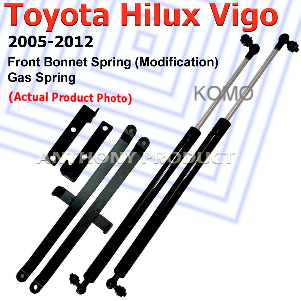 Toyota Hilux Vigo Front Bonnet modification Gas Spring Damper | Shopee ...